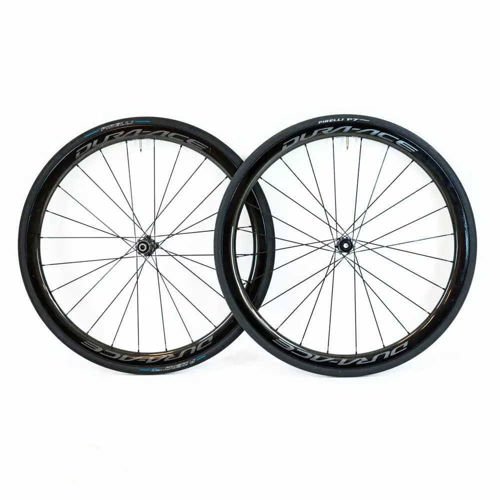 Shimano Dura-Ace C40 R9170 TL Clincher Wheelset - Disc Brake 4 Shimano Dura-Ace C40 R9170 TL Clincher Wheelset - Disc Brake - Billede 2