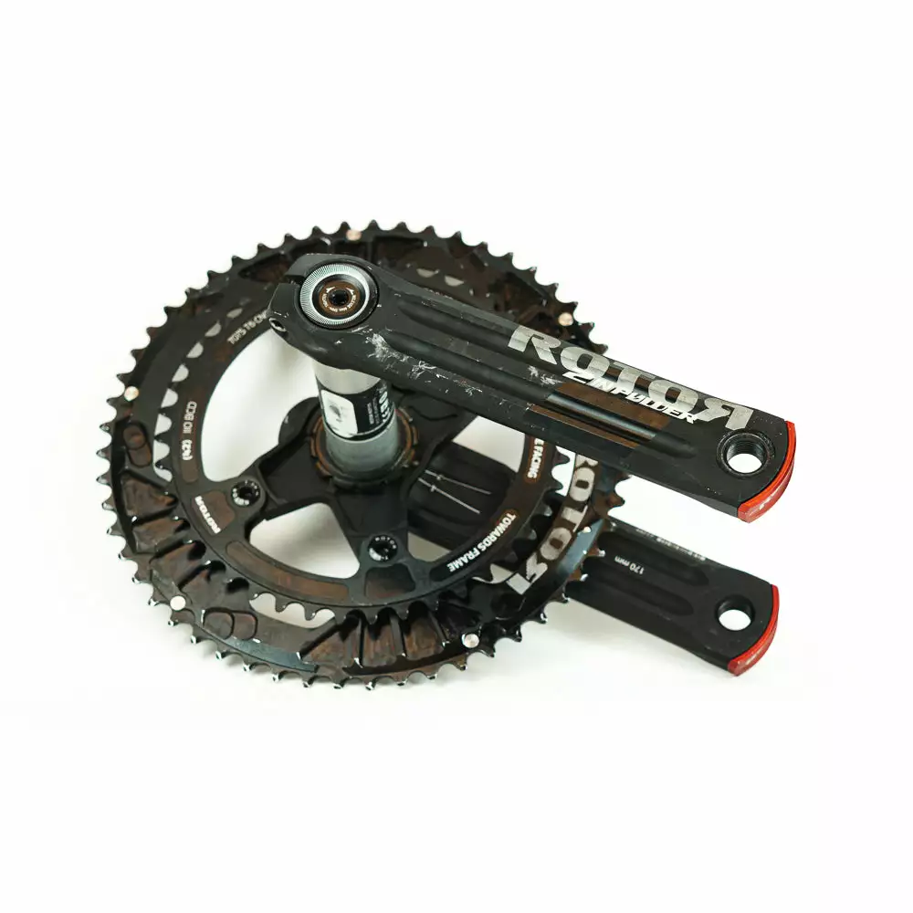 Rotor 2InPower DM Crankset - 55/42t - 170mm 5 Rotor 2InPower DM Crankset - 55/42t - 170mm - Billede 3