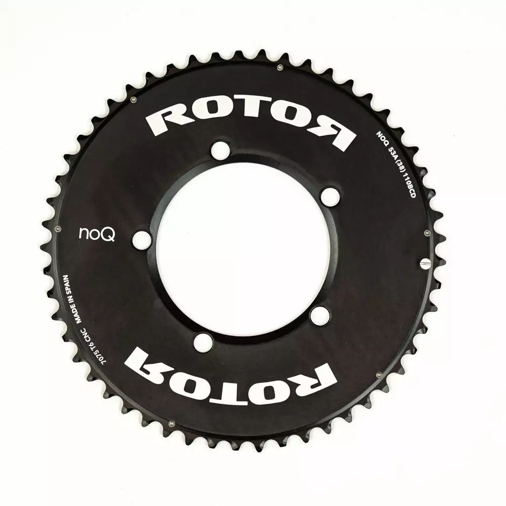 Rotor NoQ Outer Road Chainring - 110 BCD - 5 Bolt 3 Rotor NoQ Outer Road Chainring - 110 BCD - 5 Bolt