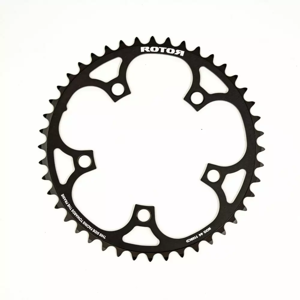 Rotor NoQ Inner Road Chainring - 110 BCD - 5 Bolt #1 6 Rotor NoQ Inner Road Chainring - 110 BCD - 5 Bolt #1 - Billede 4