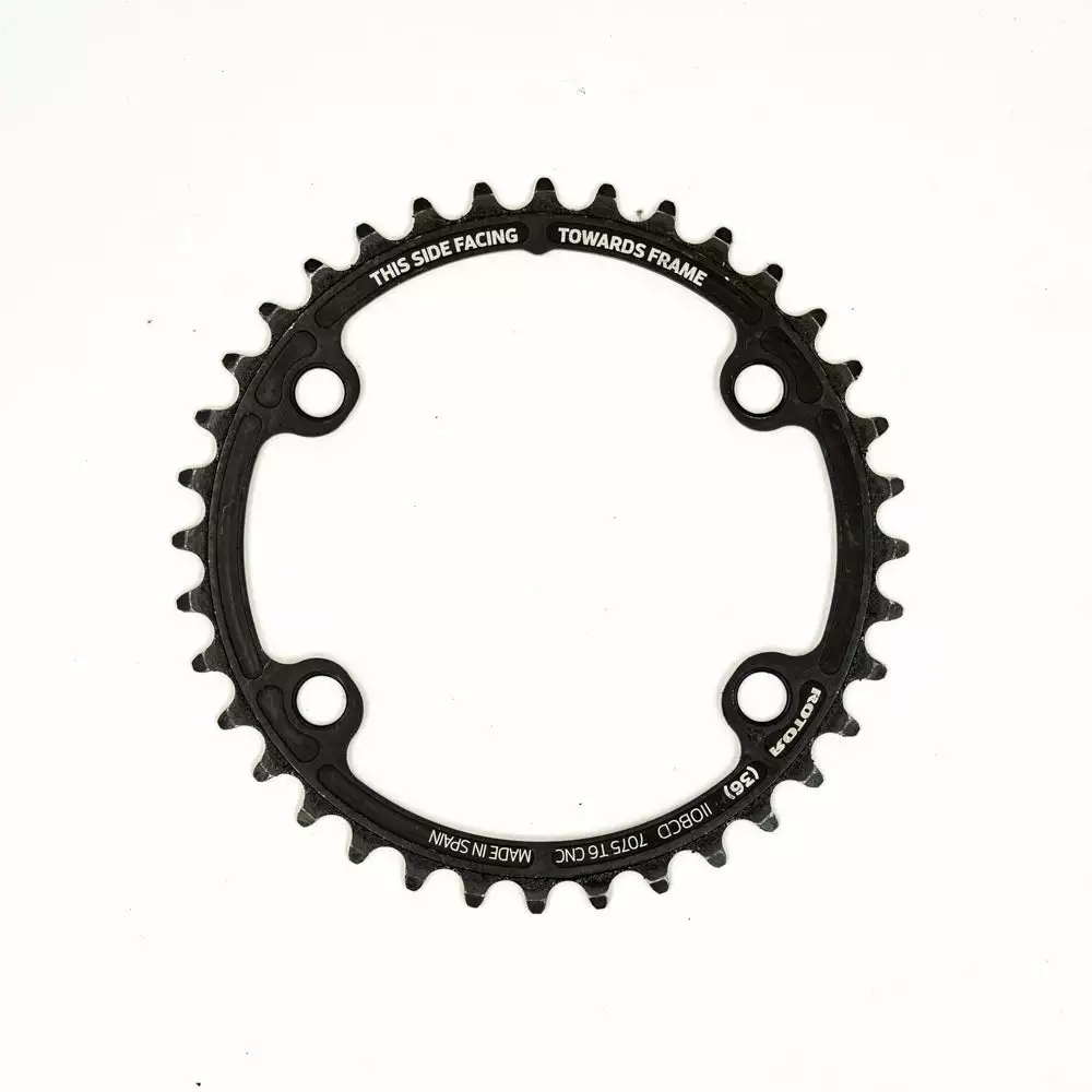 Rotor NoQ Inner Road Chainring - 130 BCD - 4 Bolt 3 Rotor NoQ Inner Road Chainring - 130 BCD - 4 Bolt