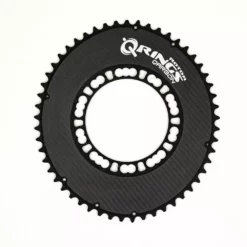 ROTOR Qarbon Oval Outer Carbon Chainring - 110 BCD - 53T
