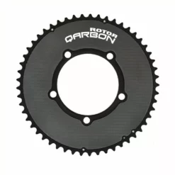 ROTOR Qarbon Round Outer Carbon Chainring - 110 BCD - 53T