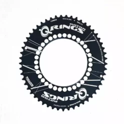 Rotor Q-Rings 53T Aero Oval Outer Chainring - 130 Bcd - 5 Bolt
