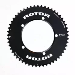 Rotor NoQ 53T Aero Outer Chainring - 130 Bcd - 5 Bolt