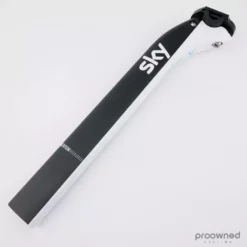 Pinarello Dogma Seatpost - F8/F10/F12 - 22mm Offset - Black/White