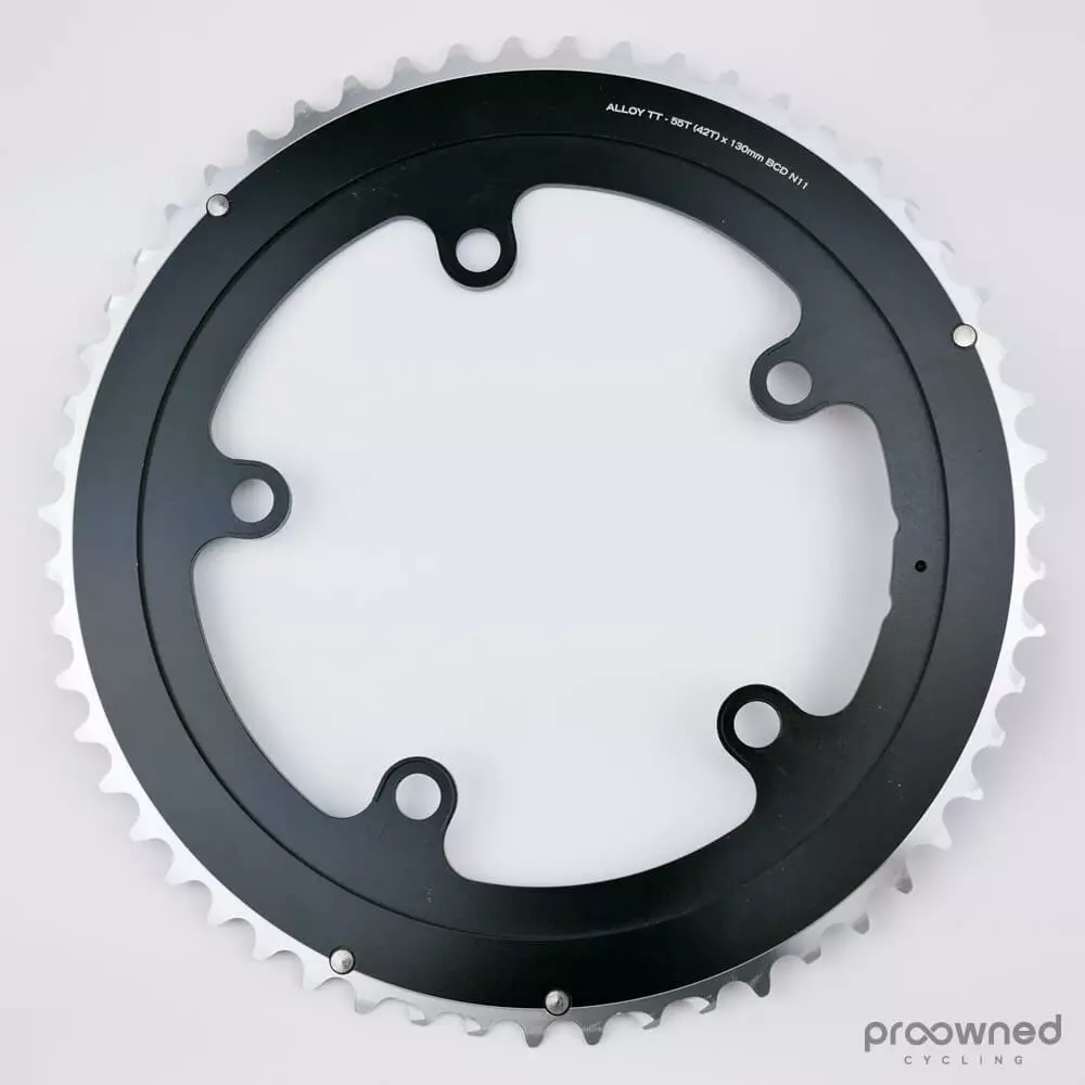 Vision Metron TT Chainring 55T 130 Bcd 3 Vision Metron TT Chainring 55T 130 Bcd