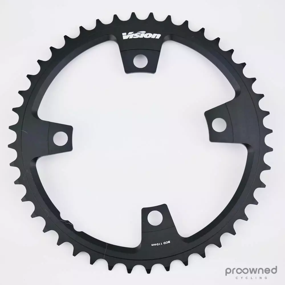 Vision FSA Powerbox Aero Chainring Road 44T 110 Bcd 3 Vision FSA Powerbox Aero Chainring Road 44T 110 Bcd