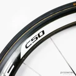 Shimano Dura-Ace 9000 C50 Carbon Tubular Rim Front Wheel -Pinarello Butik P1500556