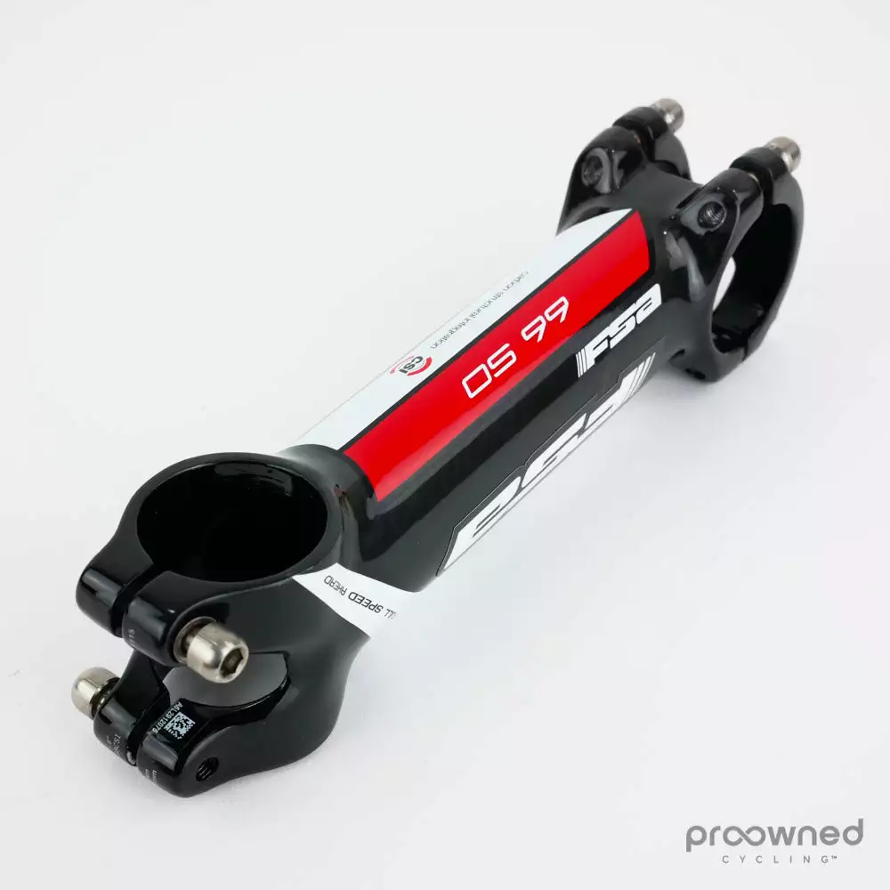 FSA K-Force OS-99 CSI Carbon Stem - 130mm/ -6° 4 FSA K-Force OS-99 CSI Carbon Stem - 130mm/ -6° - Billede 2