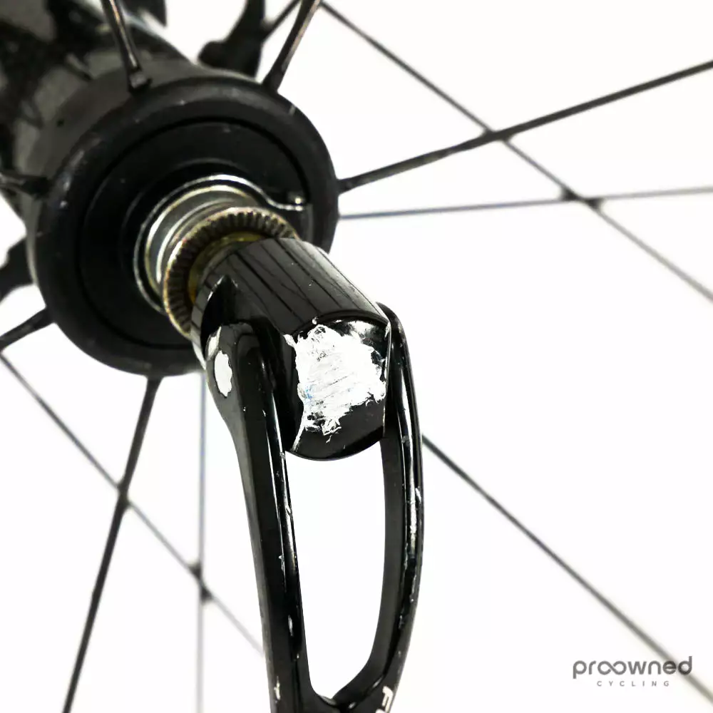 Fulcrum Speed 40T Tubular Rear Wheel - Black/Red 5 Fulcrum Speed 40T Tubular Rear Wheel - Black/Red - Billede 3