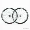 Fulcrum Speed 40T Tubular Wheelset - Black/White -Pinarello Butik P1760047