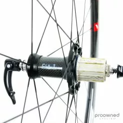 Fulcrum Speed 40T Tubular Wheelset - Black/White -Pinarello Butik P1760056