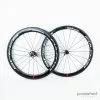 Fulcrum Speed 40T/55T Tubular Wheelset - Black/White 2 Fulcrum Speed 40T/55T Tubular Wheelset - Black/White -Pinarello Butik P1760160