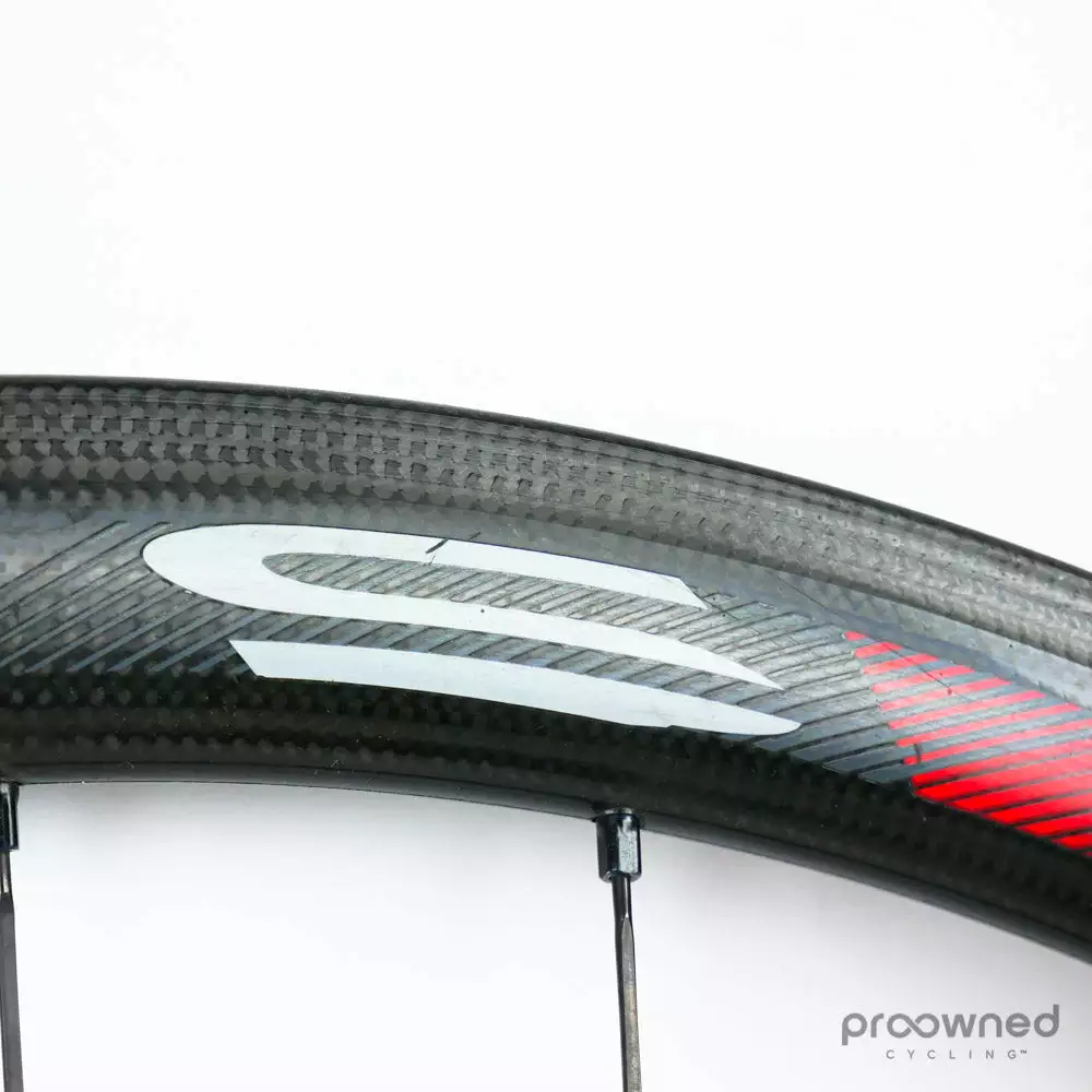 Fulcrum Speed 40T Tubular Rear Wheel - Black/Red 7 Fulcrum Speed 40T Tubular Rear Wheel - Black/Red - Billede 5