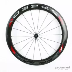 Fulcrum Speed 55T Tubular Front Wheel - Black/Red