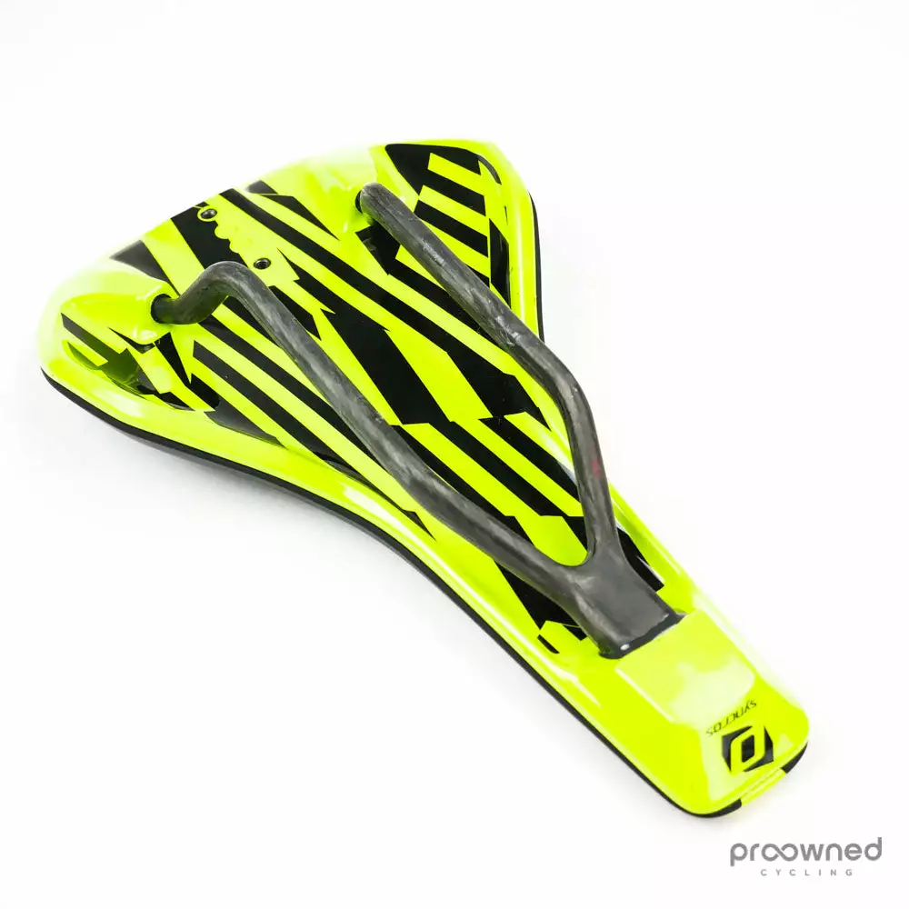 Syncros Tofino V 1.0 Carbon Saddle - Black/Yellow 4 Syncros Tofino V 1.0 Carbon Saddle - Black/Yellow - Billede 2