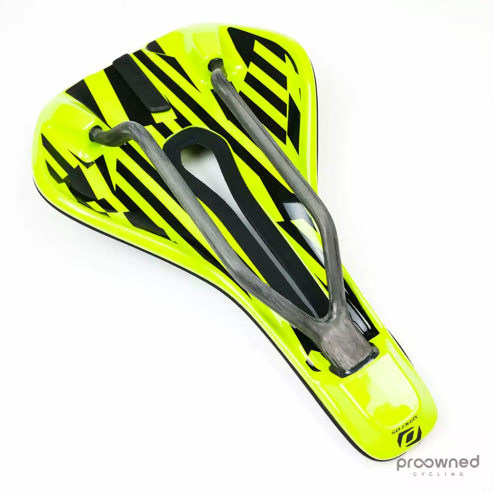 Syncros Savona V 1.0 Carbon Saddle - Black/Yellow 4 Syncros Savona V 1.0 Carbon Saddle - Black/Yellow - Billede 2
