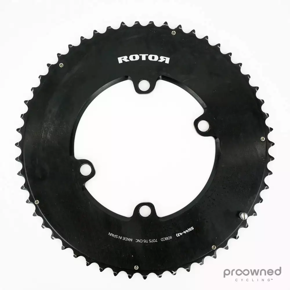 Rotor NoQ Outer Chainring - 54T 110 Bcd - 4 Bolt 3 Rotor NoQ Outer Chainring - 54T 110 Bcd - 4 Bolt
