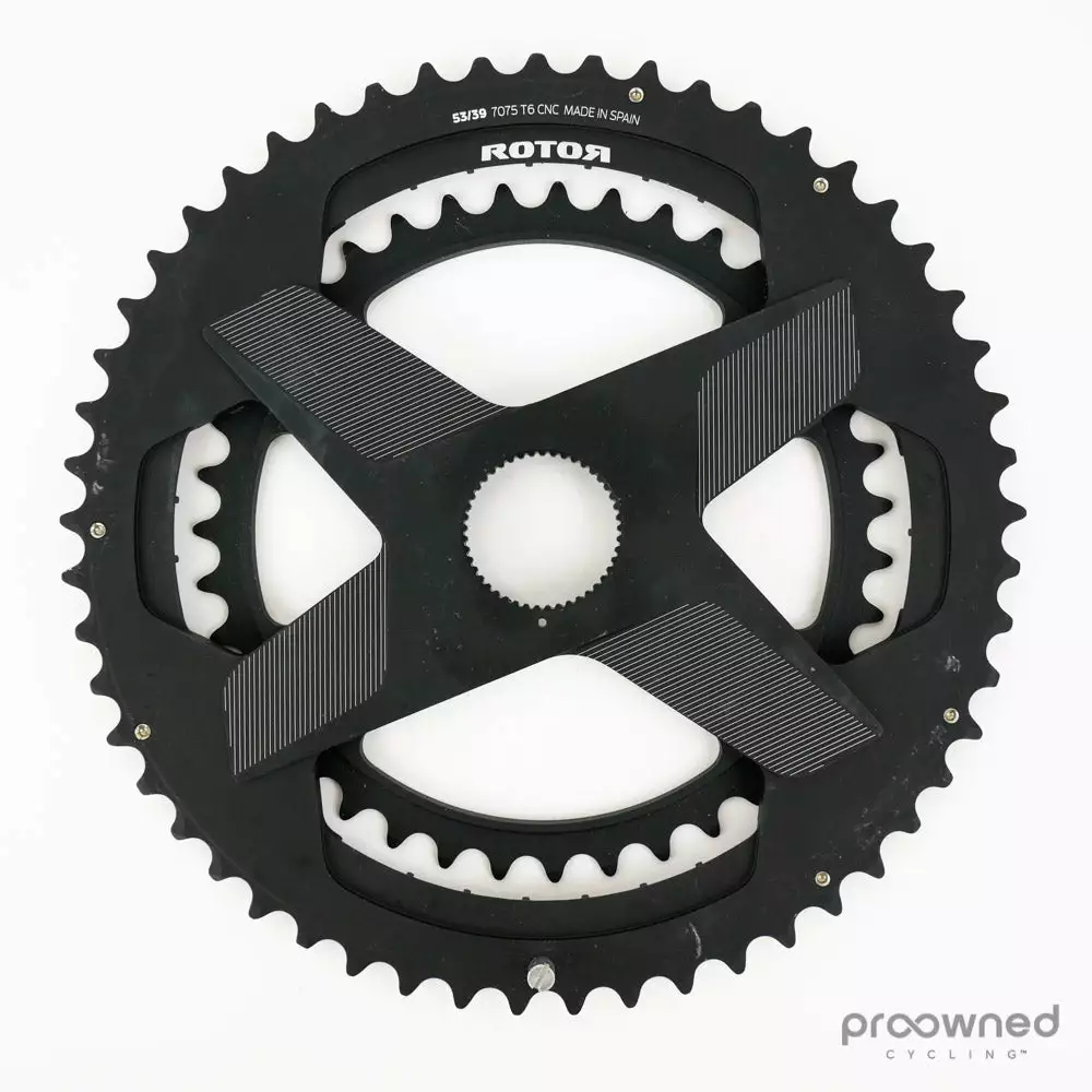 Rotor NoQ Direct Mount Double Chainring - 53/39t 3 Rotor NoQ Direct Mount Double Chainring - 53/39t