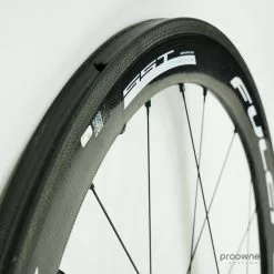 Fulcrum Speed 55T Tubular Wheelset - Black/White -Pinarello Butik P1870214