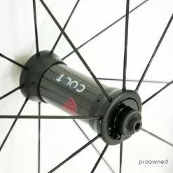 Fulcrum Speed 55T Tubular Wheelset - Black/White -Pinarello Butik P1870222