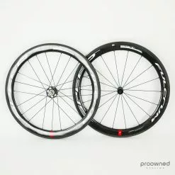 Fulcrum Speed 55T Tubular Wheelset - Black/White -Pinarello Butik P1870227