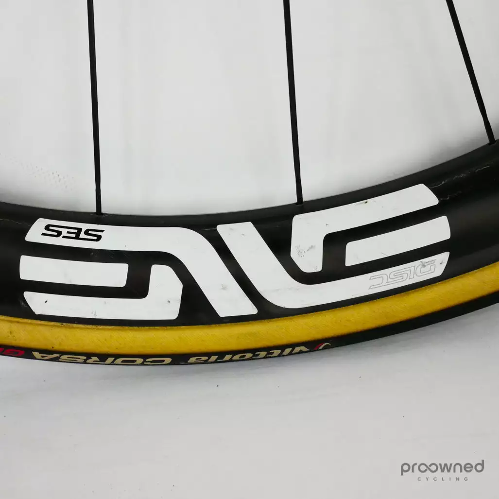 ENVE SES 3.4 Disc Tubular Carbon Front Wheel 10 ENVE SES 3.4 Disc Tubular Carbon Front Wheel - Billede 8
