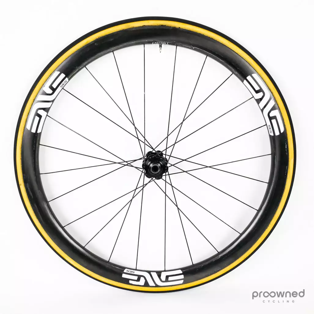 ENVE SES 3.4 Disc Tubular Carbon Front Wheel 4 ENVE SES 3.4 Disc Tubular Carbon Front Wheel - Billede 2
