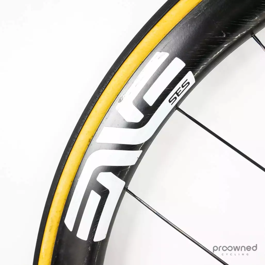 ENVE SES 3.4 Disc Tubular Carbon Front Wheel 6 ENVE SES 3.4 Disc Tubular Carbon Front Wheel - Billede 4
