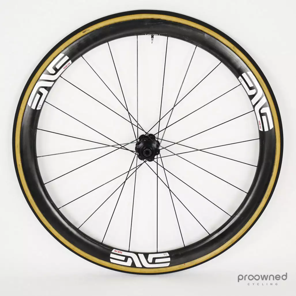 ENVE SES 3.4 Disc Tubular Carbon Front Wheel 3 ENVE SES 3.4 Disc Tubular Carbon Front Wheel