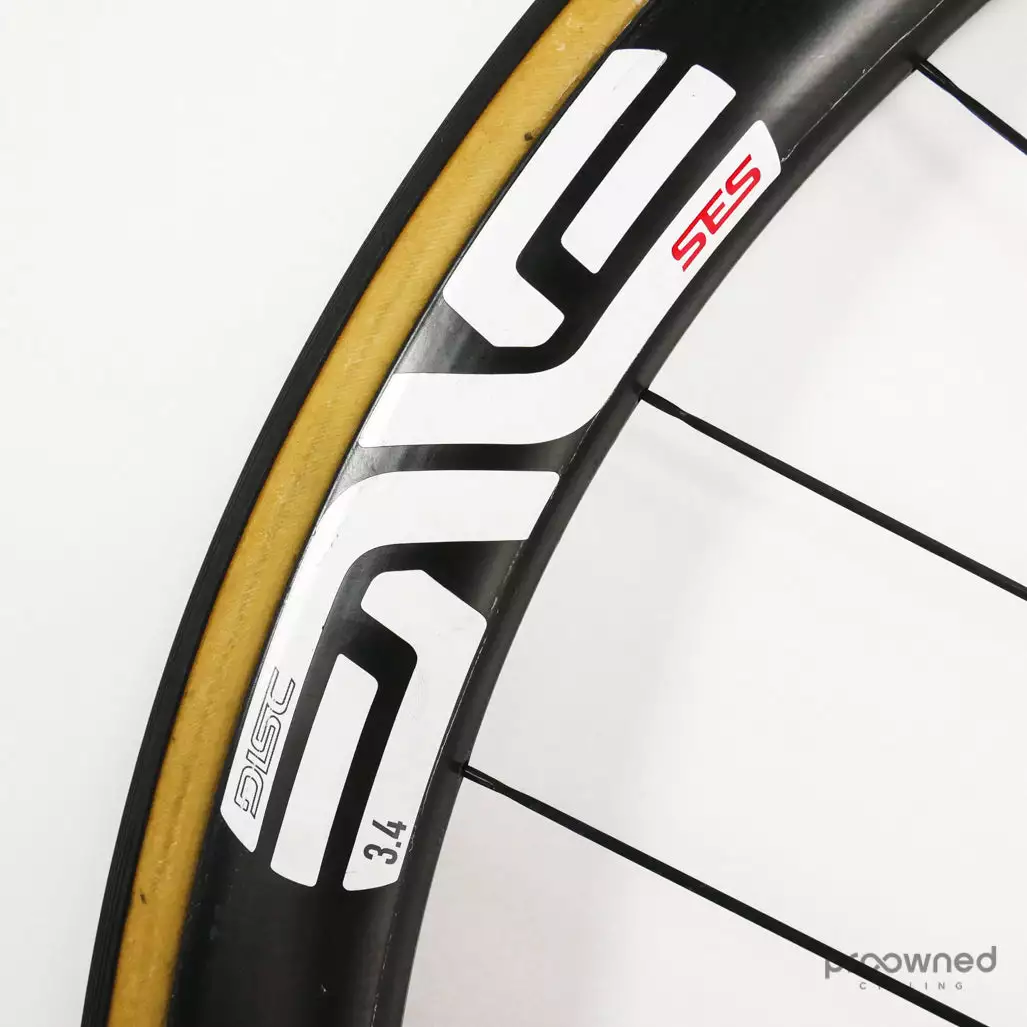 ENVE SES 3.4 Disc Tubular Carbon Front Wheel 7 ENVE SES 3.4 Disc Tubular Carbon Front Wheel - Billede 5