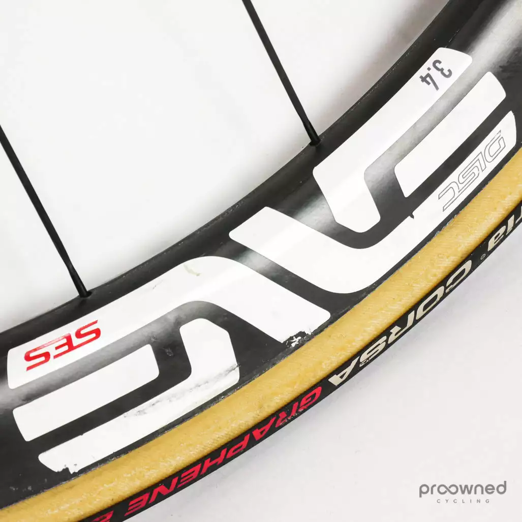 ENVE SES 3.4 Disc Tubular Carbon Front Wheel 9 ENVE SES 3.4 Disc Tubular Carbon Front Wheel - Billede 7