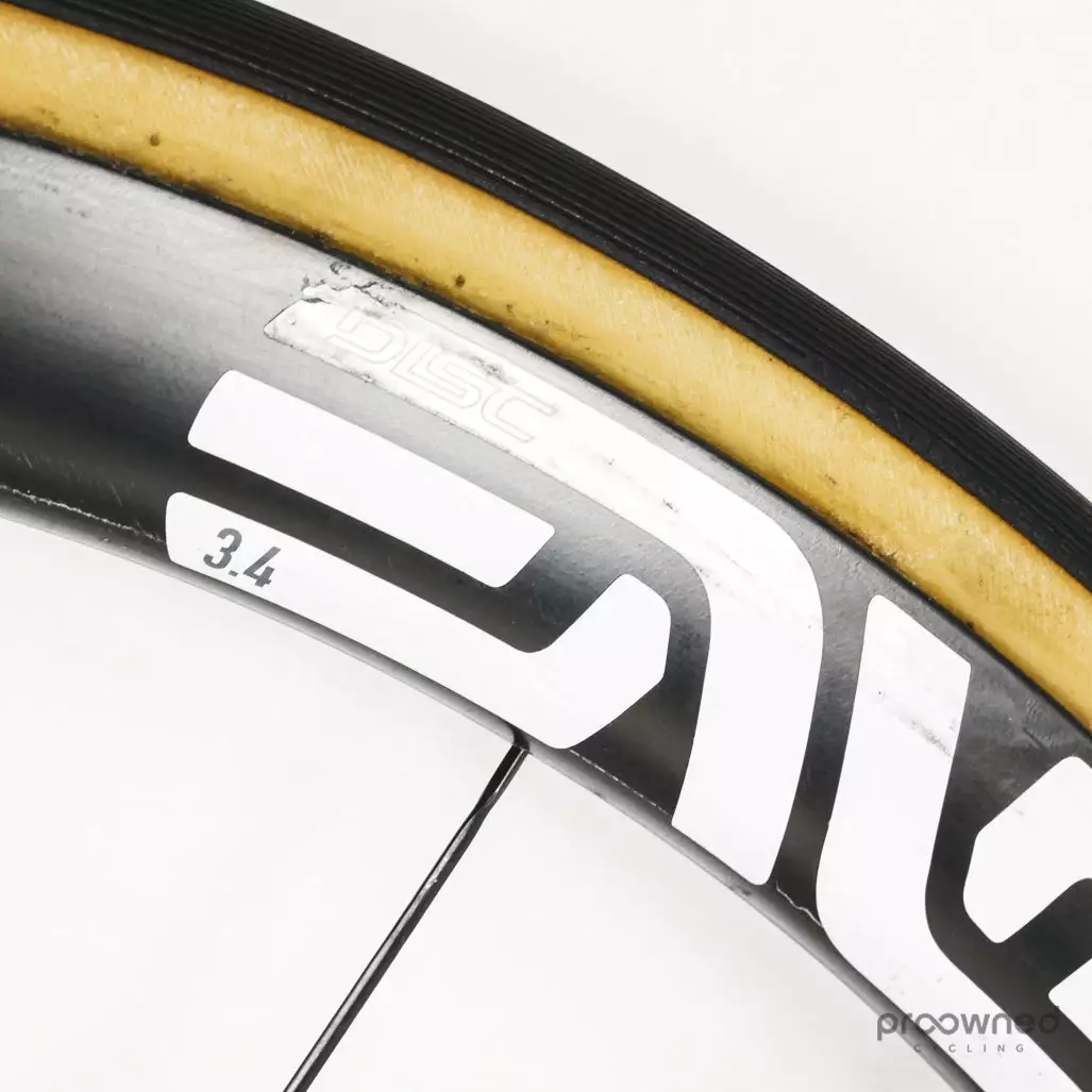 ENVE SES 3.4 Disc Tubular Carbon Front Wheel 11 ENVE SES 3.4 Disc Tubular Carbon Front Wheel - Billede 9