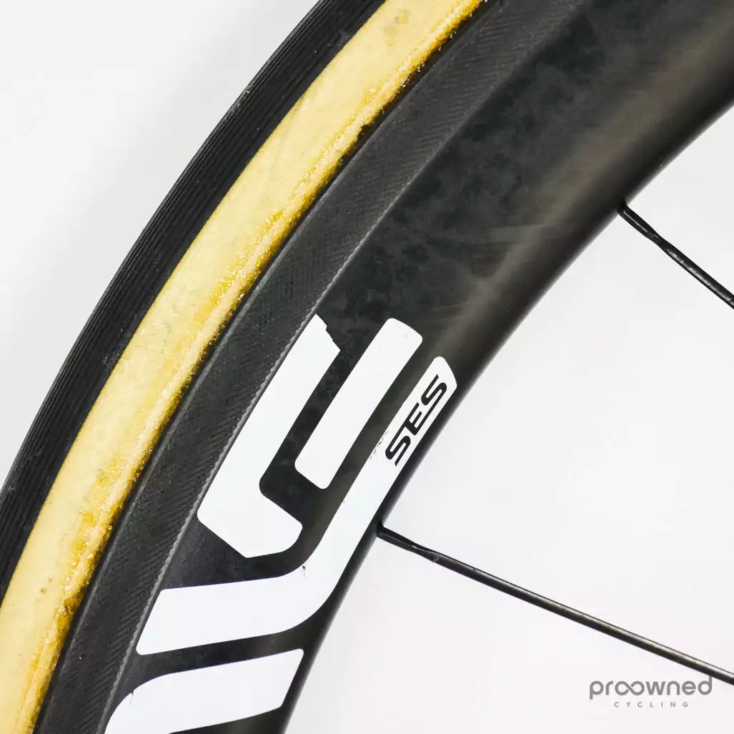 ENVE SES 3.4 NBT Carbon Tubular Rim Brake Rear Wheel 5 ENVE SES 3.4 NBT Carbon Tubular Rim Brake Rear Wheel - Billede 3