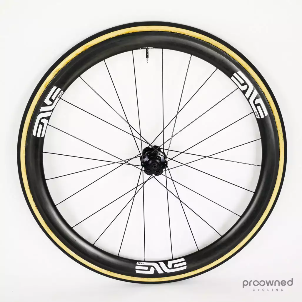 ENVE SES 3.4 NBT Carbon Tubular Rim Brake Rear Wheel 3 ENVE SES 3.4 NBT Carbon Tubular Rim Brake Rear Wheel