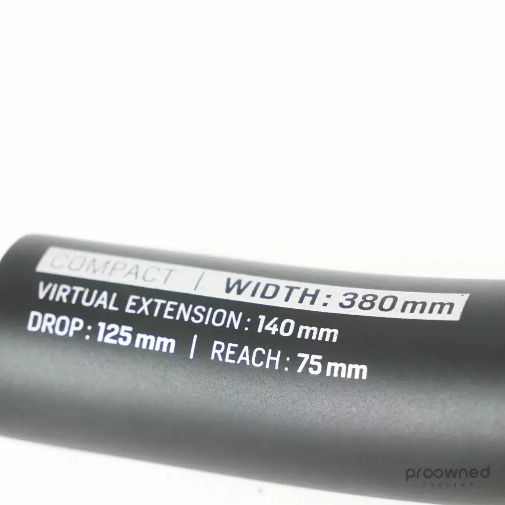 Syncros Creston IC SL Compact Carbon Handlebar 140mm Stem 6 Syncros Creston IC SL Compact Carbon Handlebar 140mm Stem - Billede 4